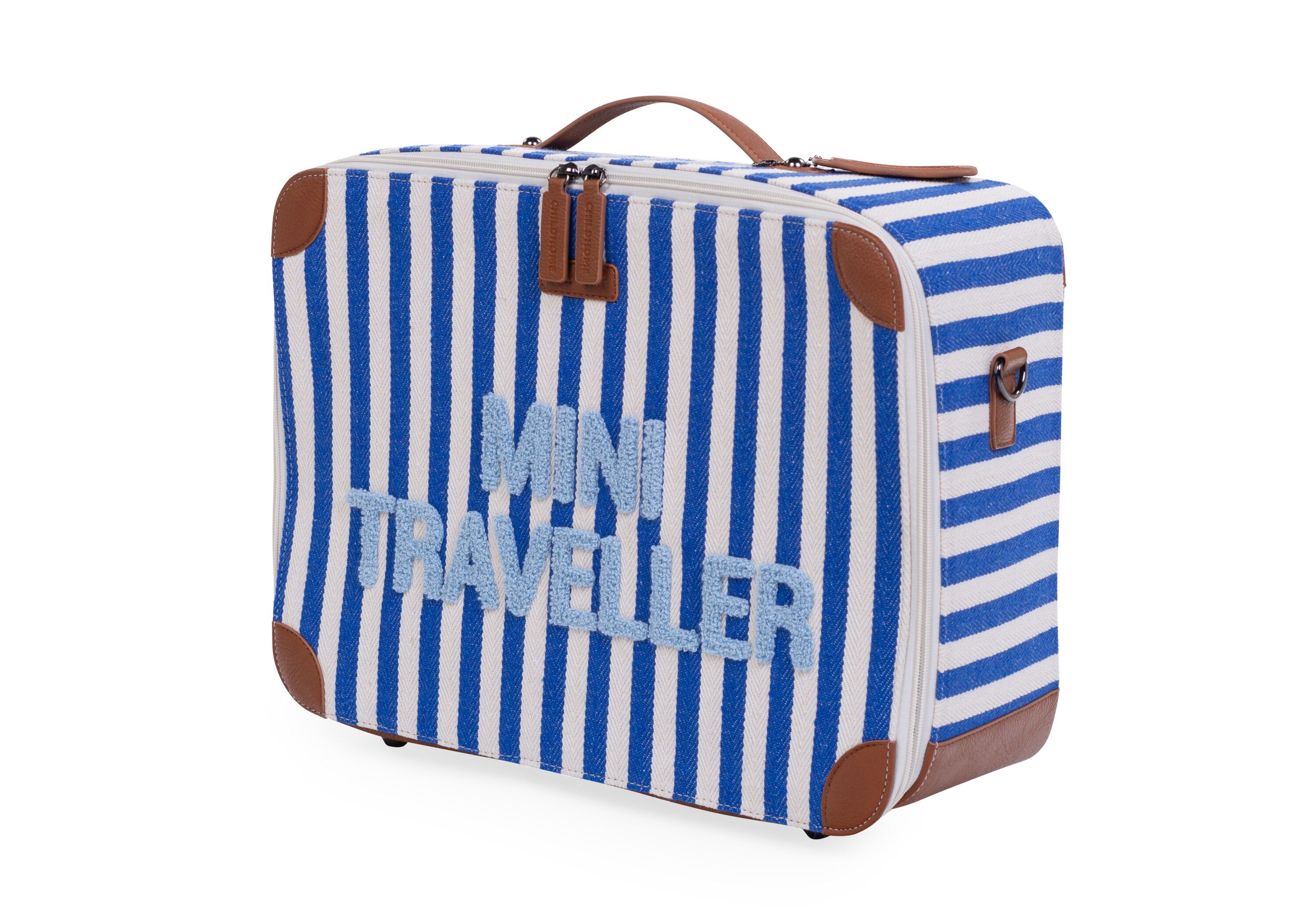 MINI TRAVELLER KIDS KINDERKOFFER- STRIPES - ELECTRIC BLUE