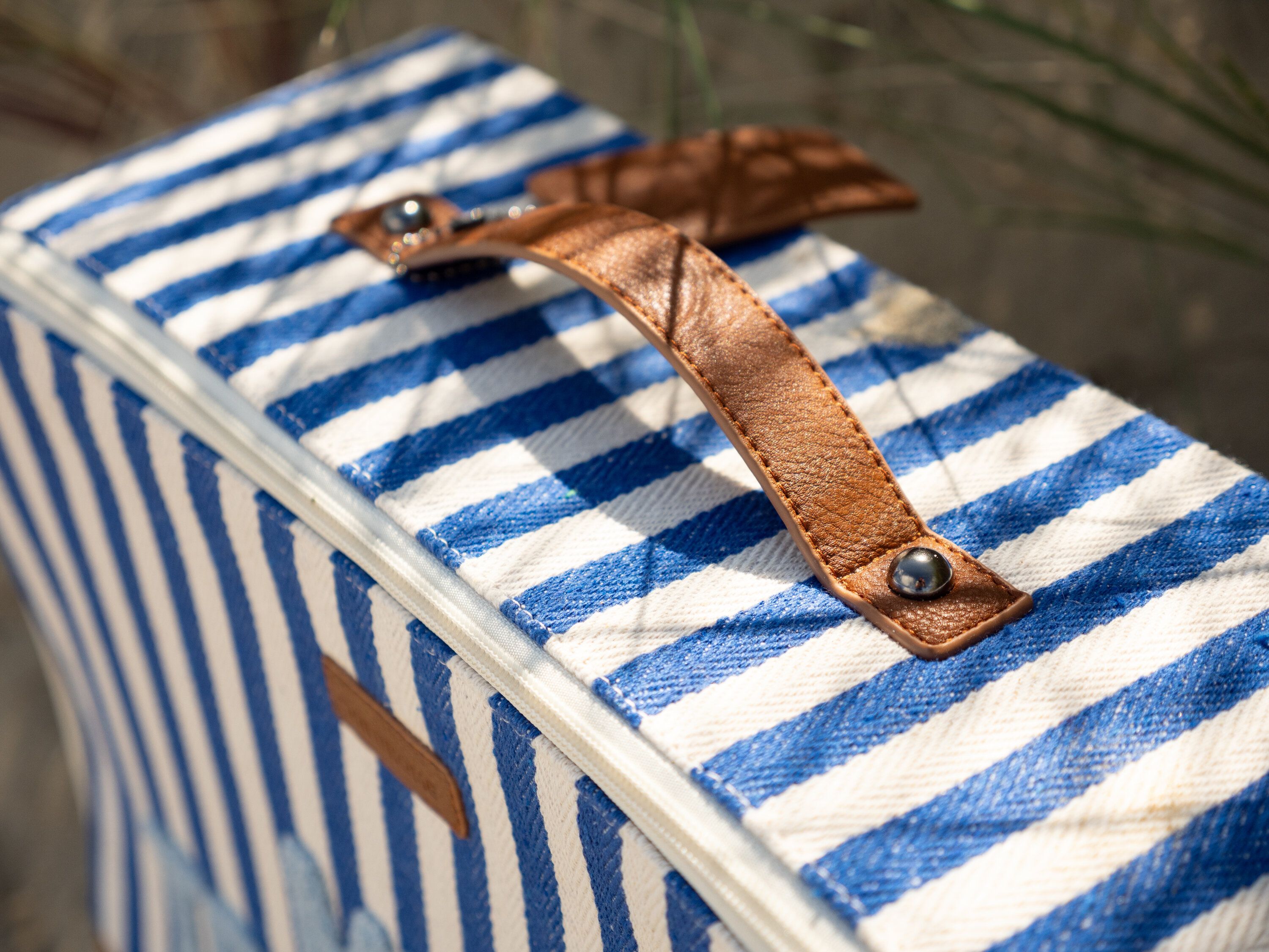 MINI TRAVELLER KIDS KINDERKOFFER- STRIPES - ELECTRIC BLUE