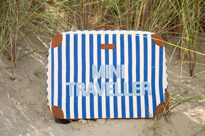 MINI TRAVELLER KIDS KINDERKOFFER- STRIPES - ELECTRIC BLUE