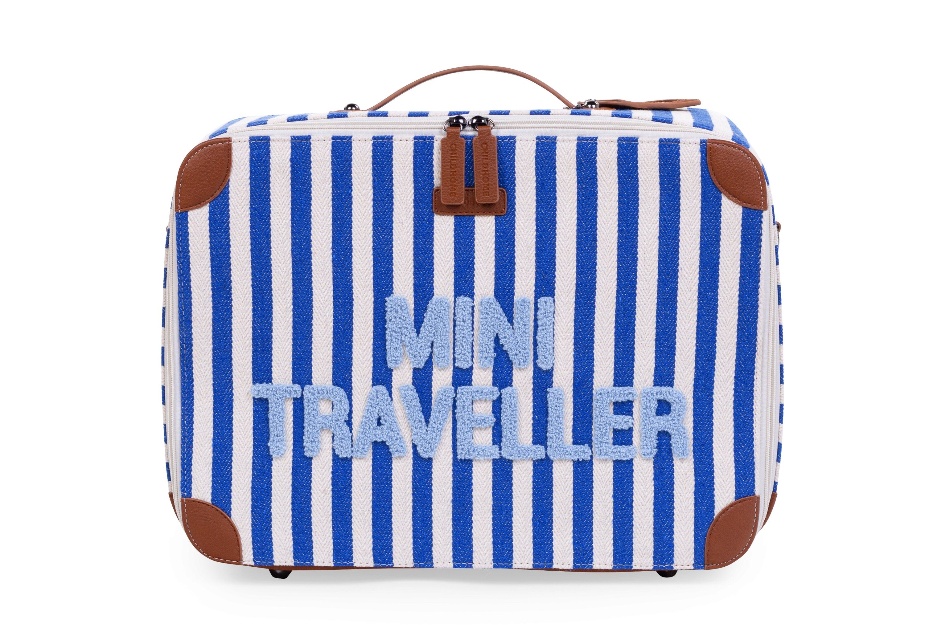 MINI TRAVELLER KIDS KINDERKOFFER- STRIPES - ELECTRIC BLUE