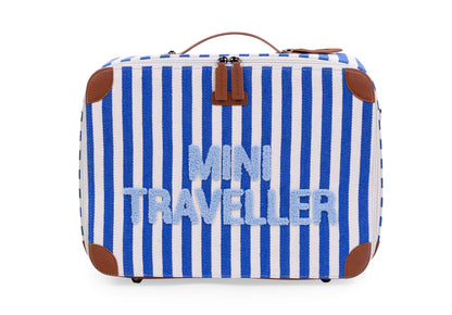 MINI TRAVELLER KIDS KINDERKOFFER- STRIPES - ELECTRIC BLUE