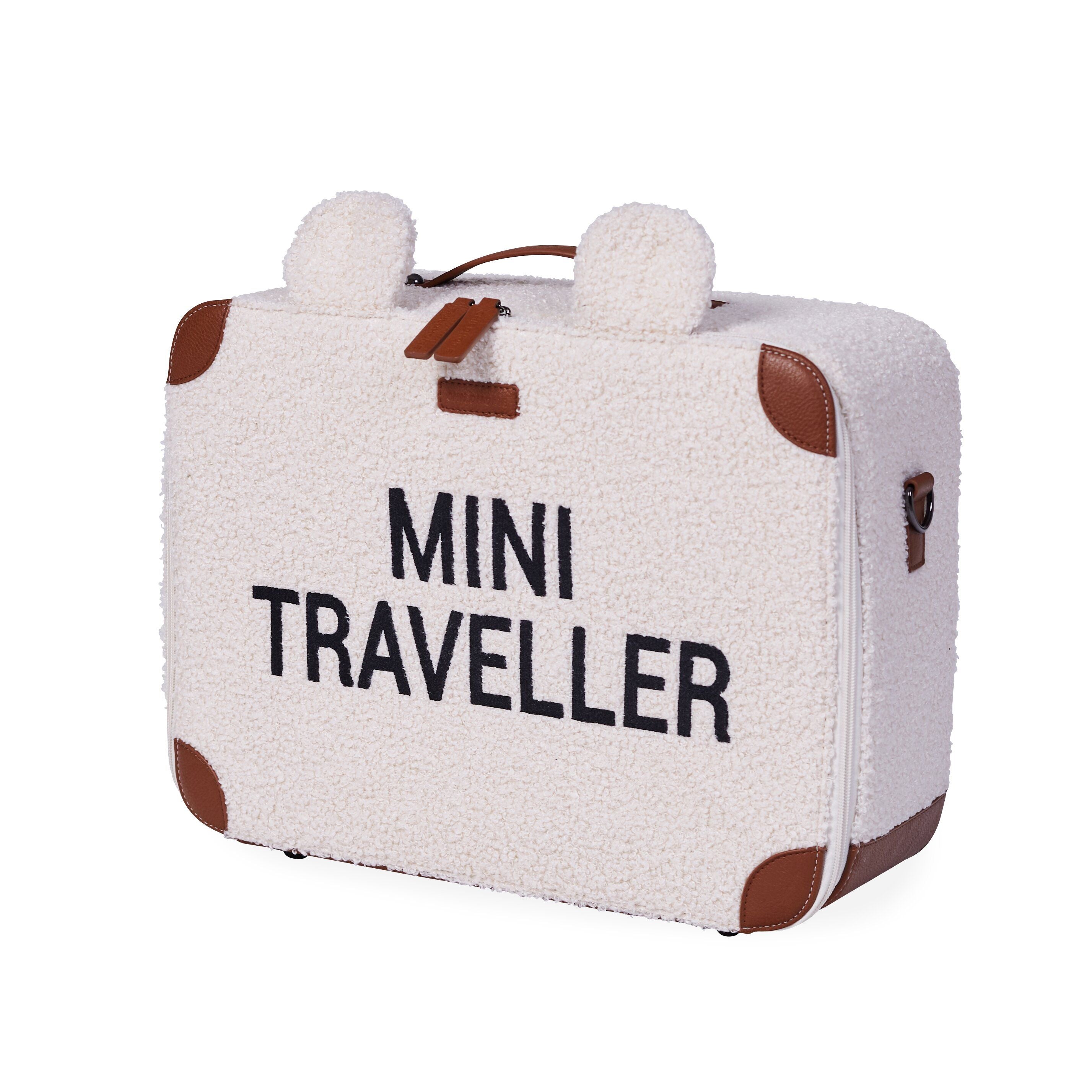 MINI TRAVELLER KINDERKOFFER - TEDDY ECRU