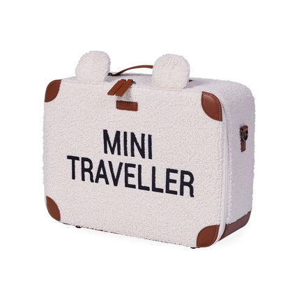 MINI TRAVELLER KINDERKOFFER - TEDDY ECRU