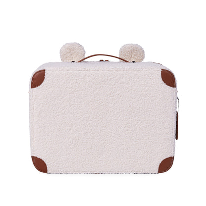 MINI TRAVELLER KINDERKOFFER - TEDDY ECRU