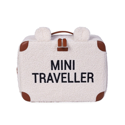 MINI TRAVELLER KINDERKOFFER - TEDDY ECRU