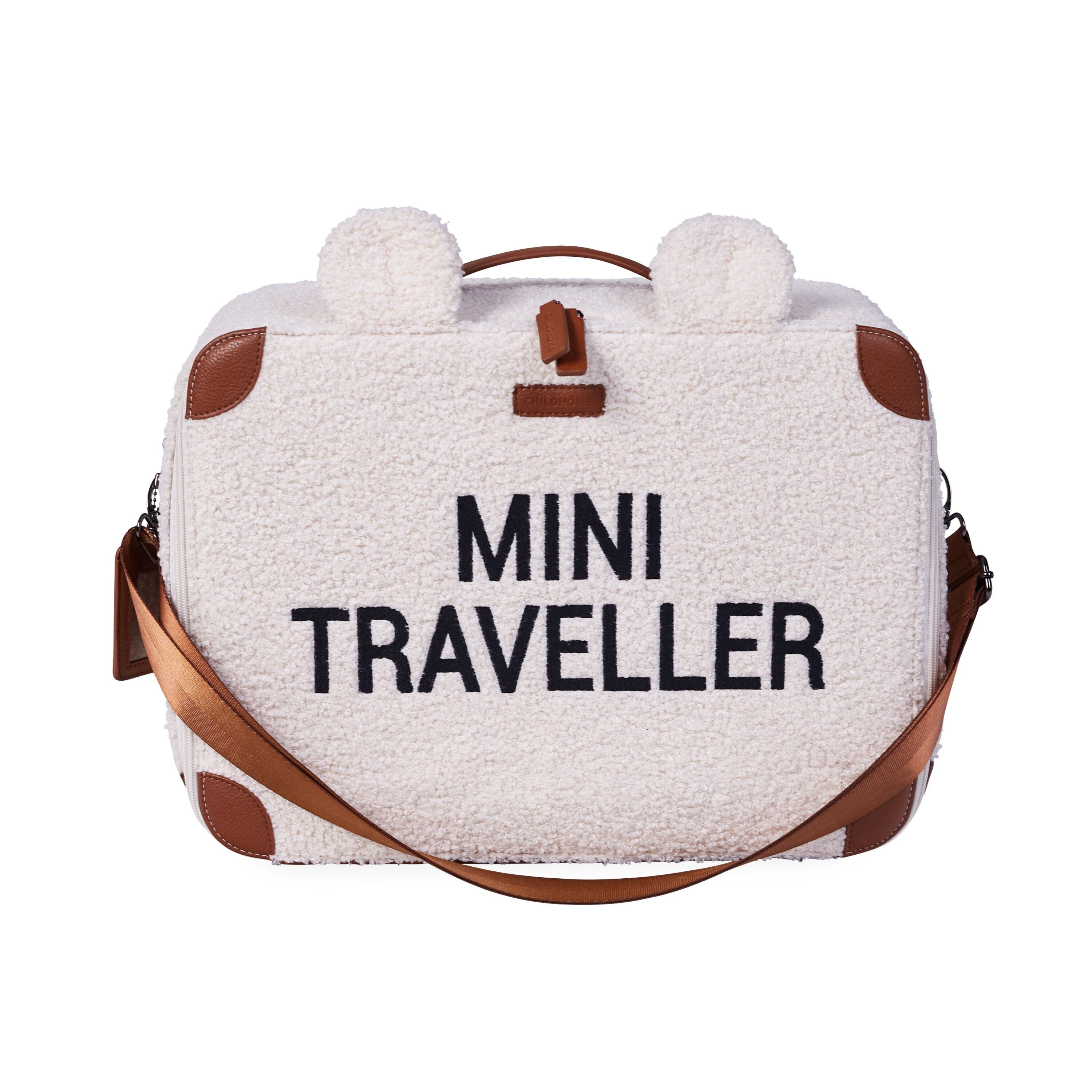 MINI TRAVELLER KINDERKOFFER - TEDDY ECRU