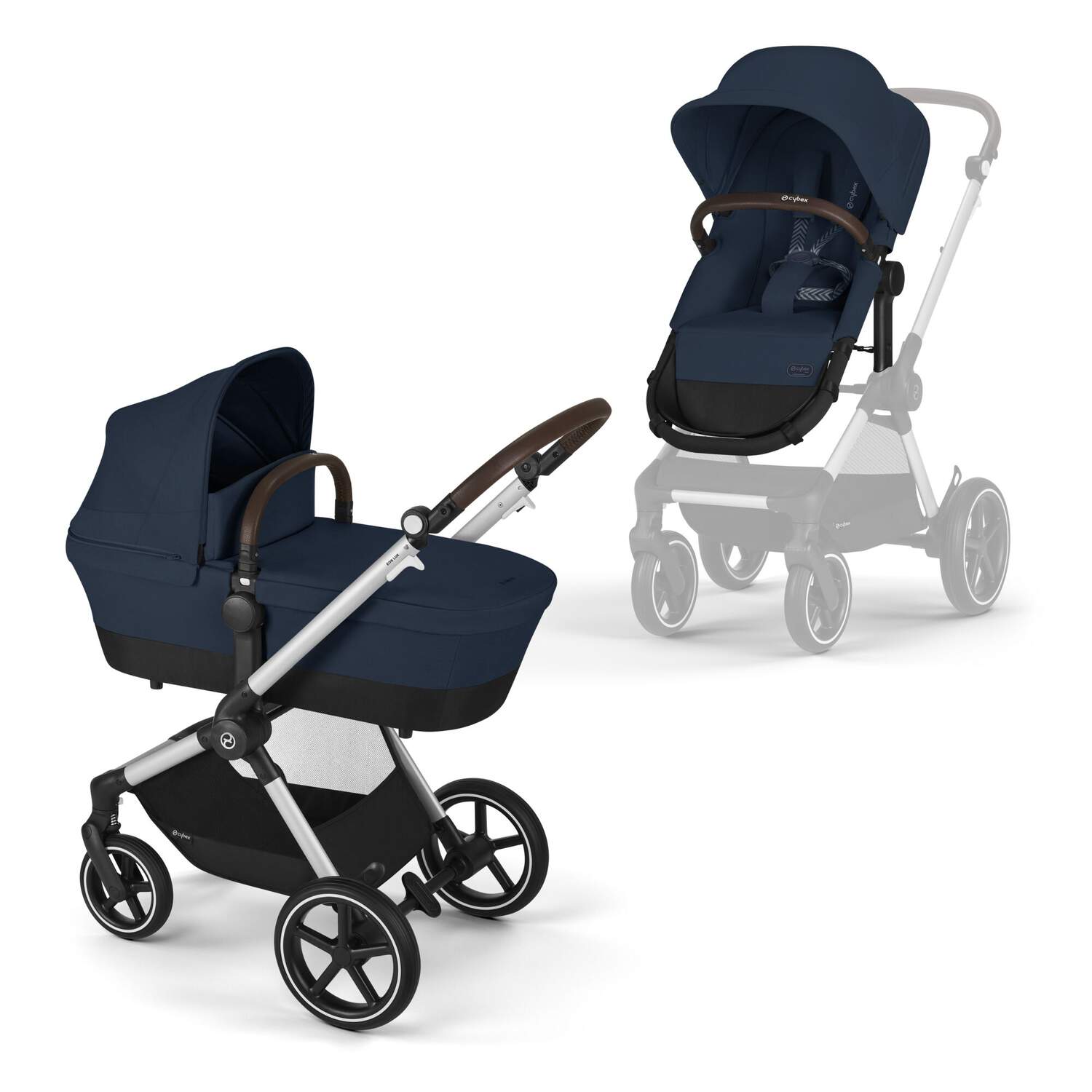 Eos Lux - Comfort: Ocean Blue (Silver Frame)