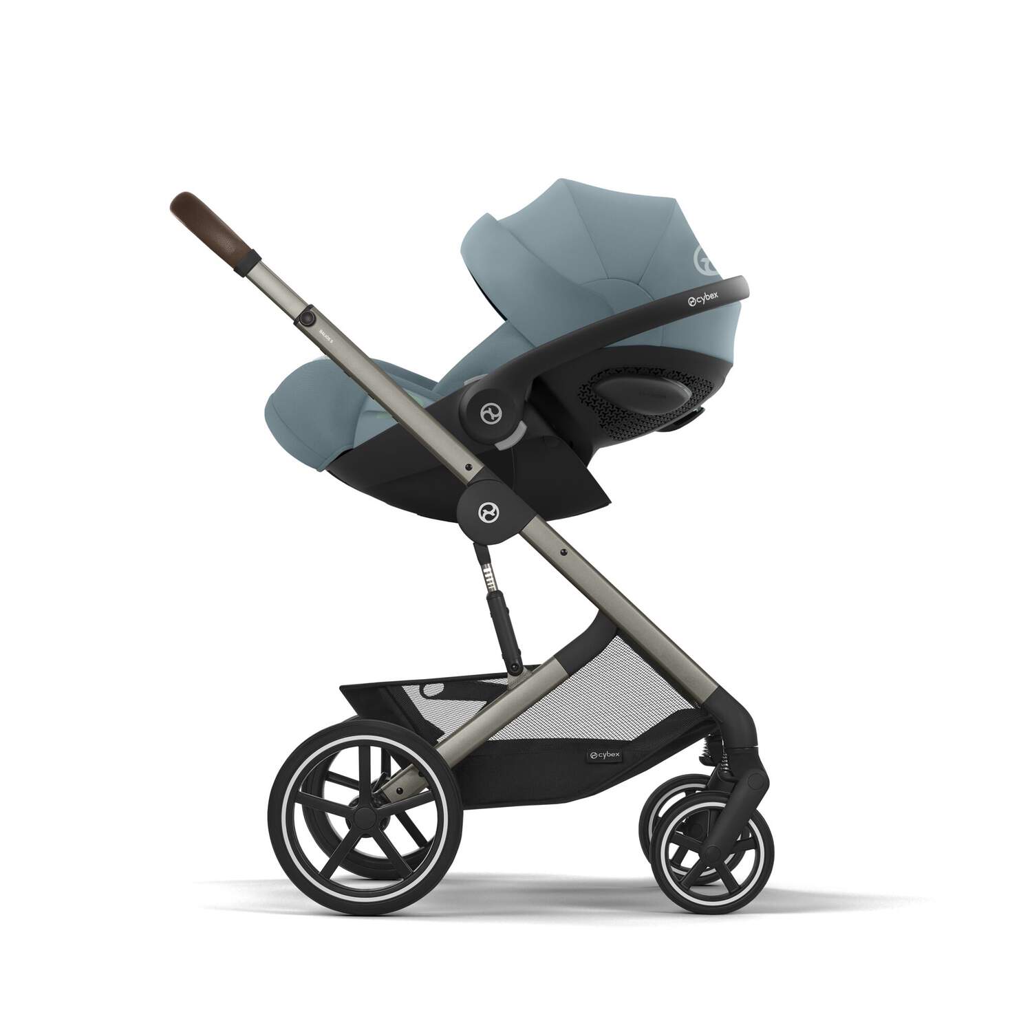 Cybex Balios S Lux - Stormy Blue (Taupe frame)
