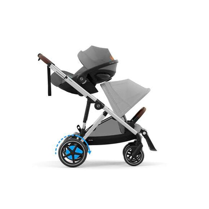 e-Gazelle S  Stone Grey (Silver Frame)