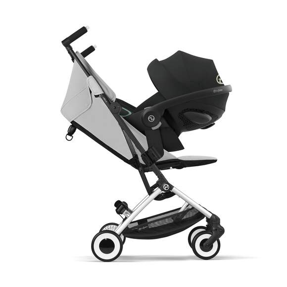 Libelle - Fog grey (Silver frame)