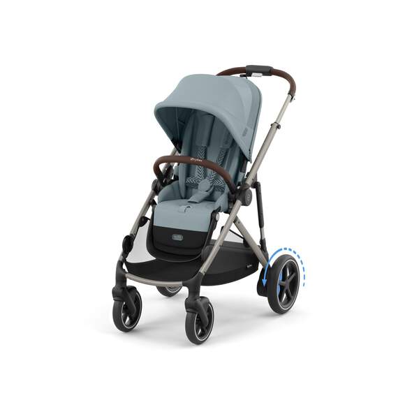 e-Gazelle S Stormy Blue (Taupe Frame)