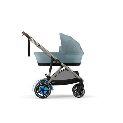 e-Gazelle S Stormy Blue (Taupe Frame)