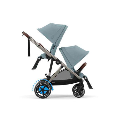 e-Gazelle S Stormy Blue (Taupe Frame)