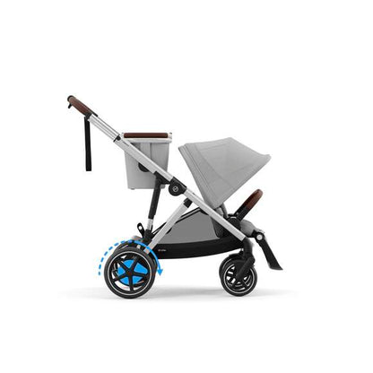 e-Gazelle S  Stone Grey (Silver Frame)