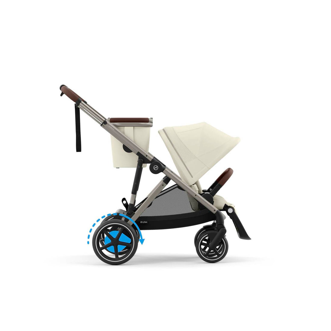 e-Gazelle S Seashell Beige (Taupe Frame)