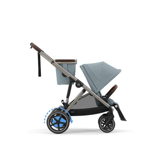 e-Gazelle S Stormy Blue (Taupe Frame)