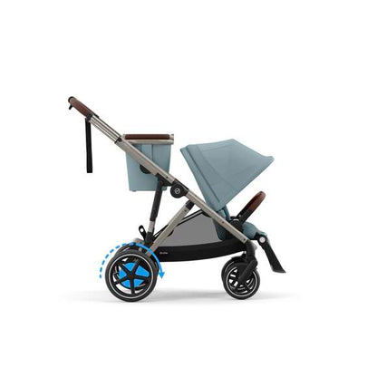 e-Gazelle S Stormy Blue (Taupe Frame)