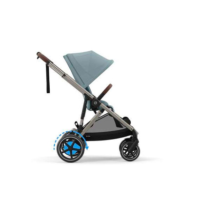 e-Gazelle S Stormy Blue (Taupe Frame)