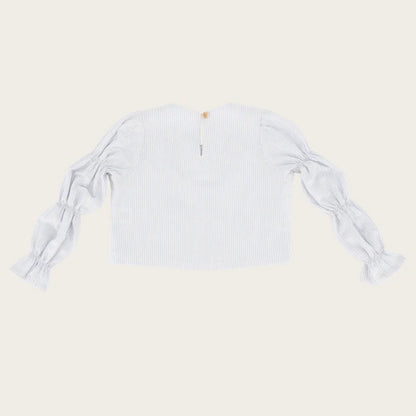 TOP SANNA STRIPE LIGHT BLUE