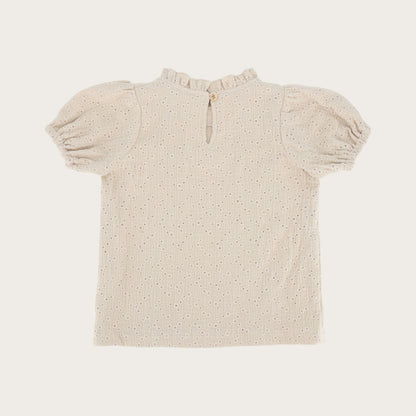 SHIRT VERA FLOWERS BEIGE