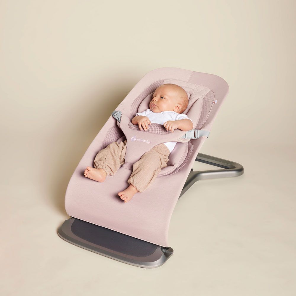 ERGOBABY 3-IN-1 EVOLVE BOUNCER: BLUSH PINK