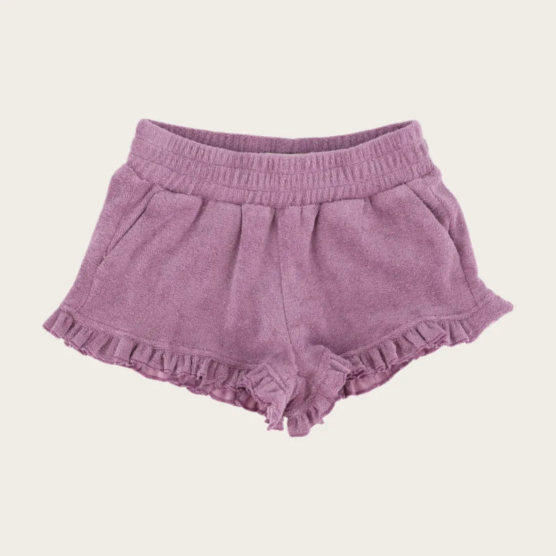 RUFFLE SHORTS BOWIE OLD LILAC