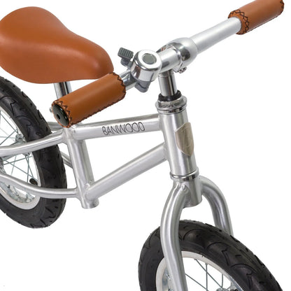 Loopfiets first go - Chrome