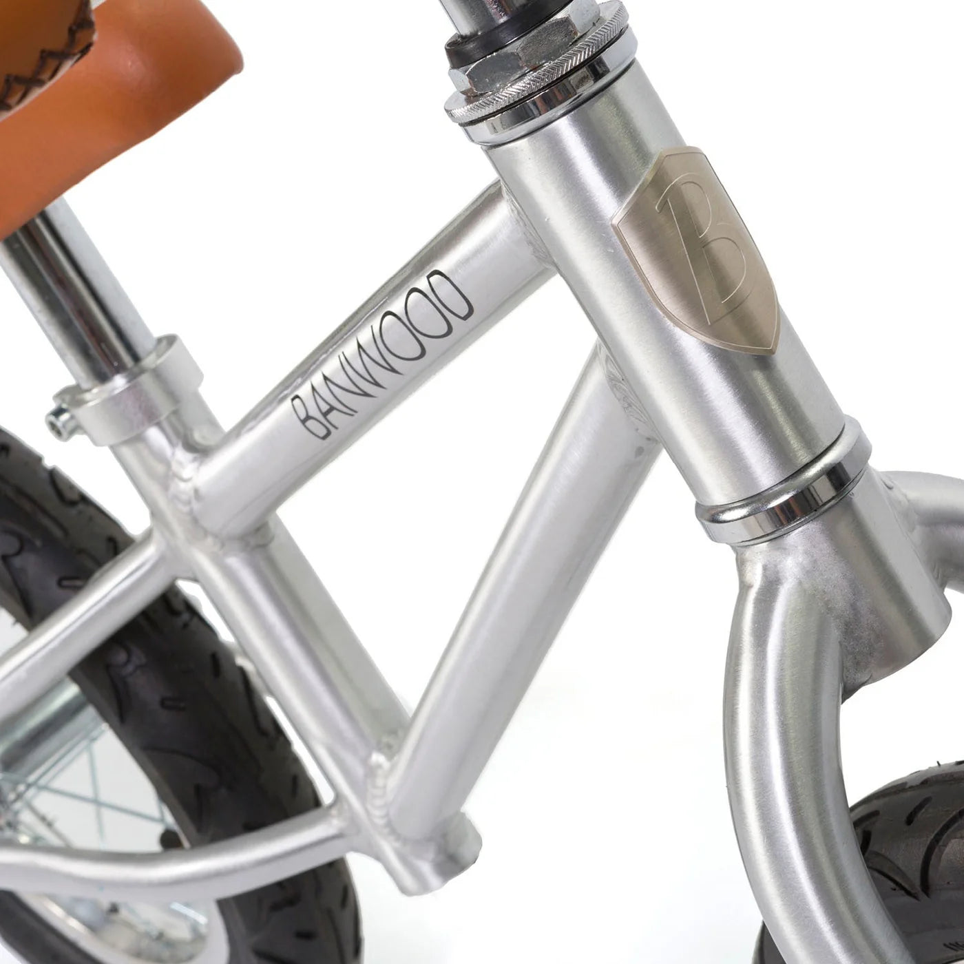 Loopfiets first go - Chrome