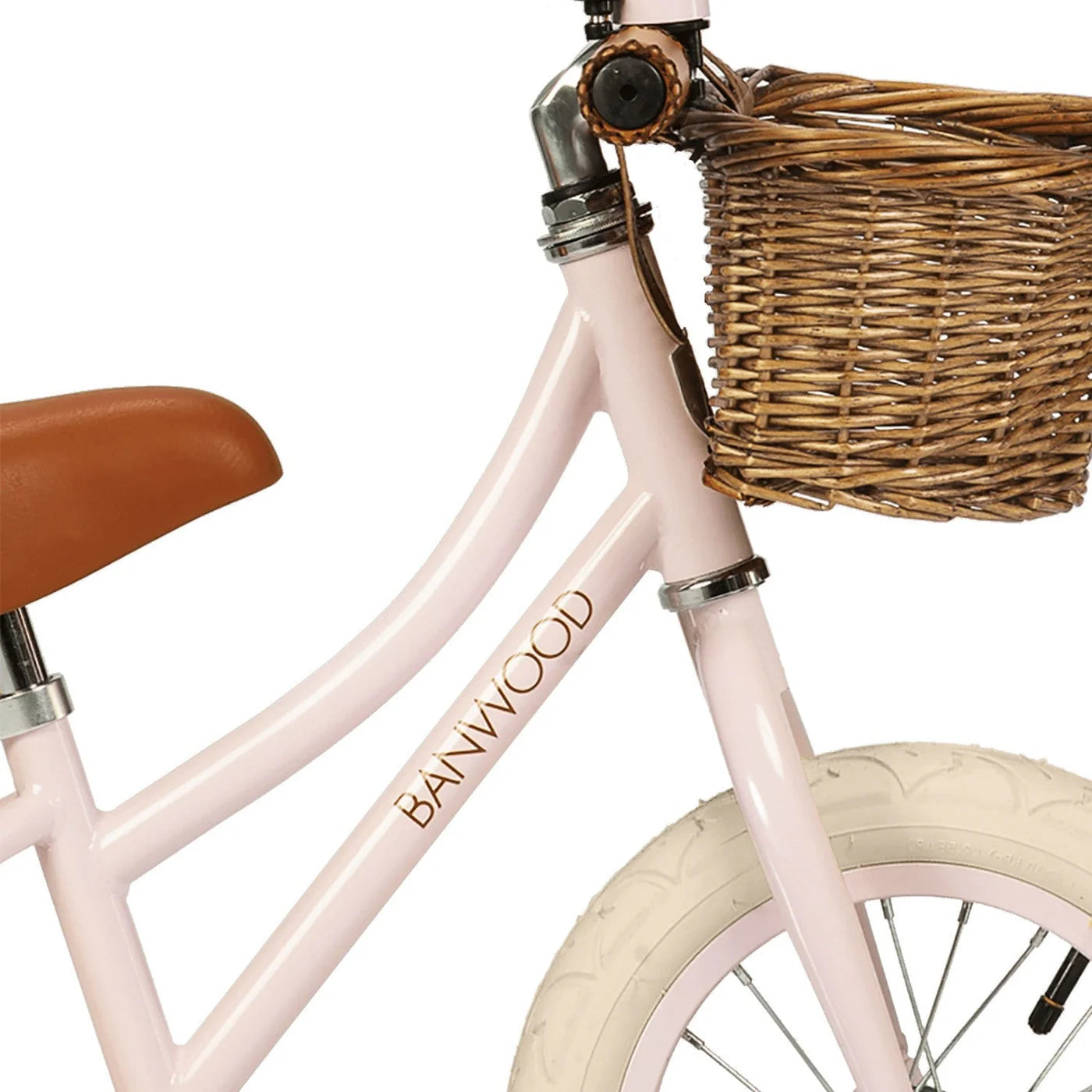 Loopfiets first go - Pale Pink