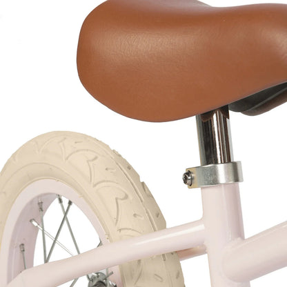 Loopfiets first go - Pale Pink