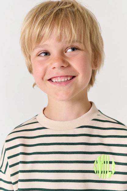 Tshirt met lange mouwen - strepen