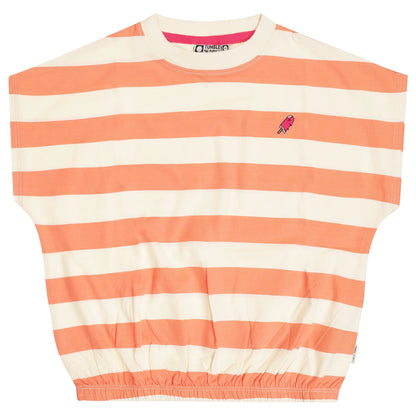 COLATINA T-SHIRT oranje/wit