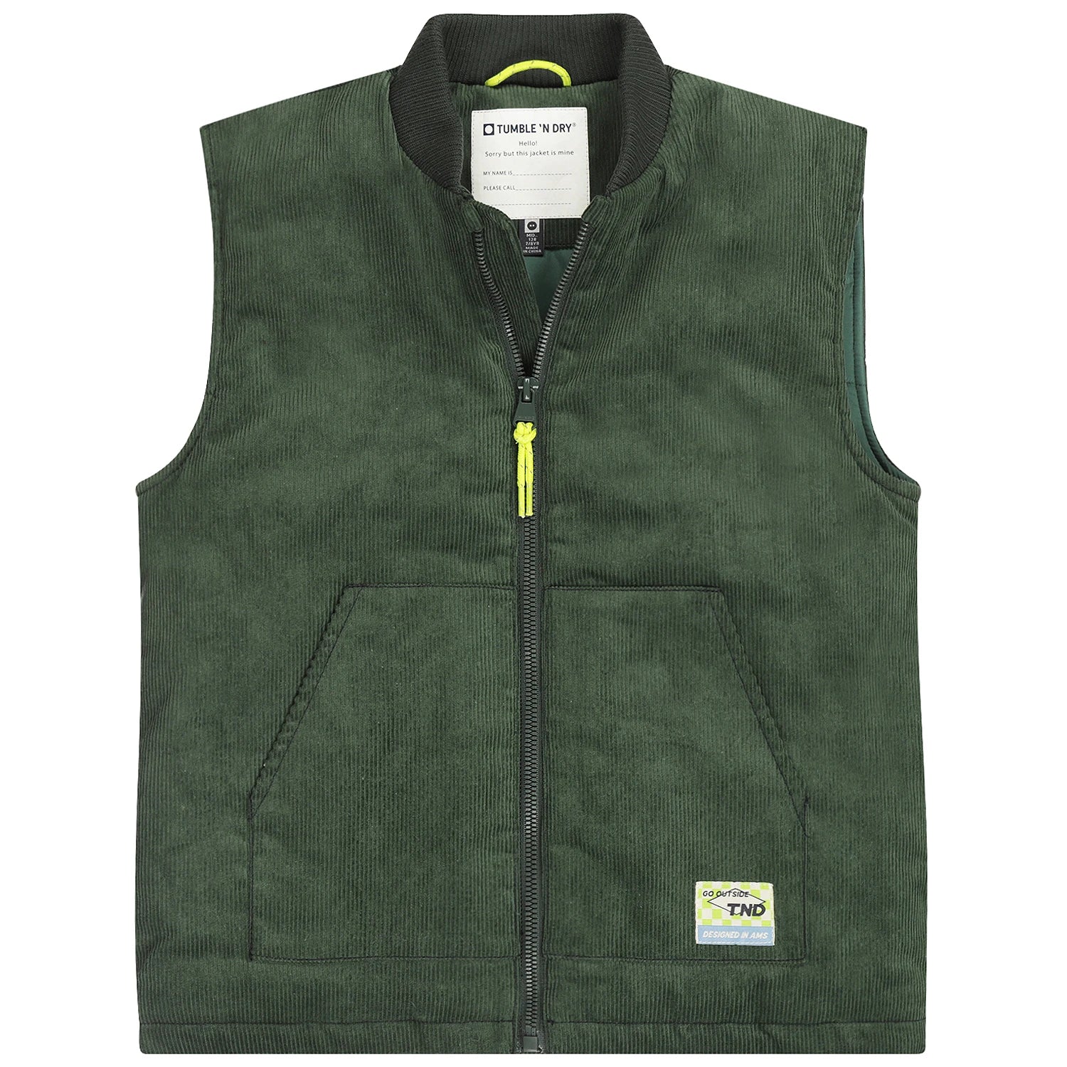 Bodywarmer - donkergroen