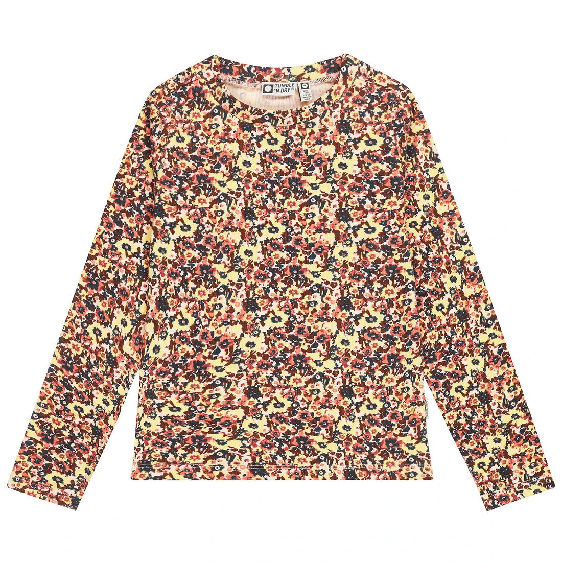T-shirt met lange mouwen - bloemen