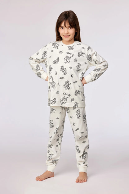 Color me pyjama met uitwasbare textielstiften