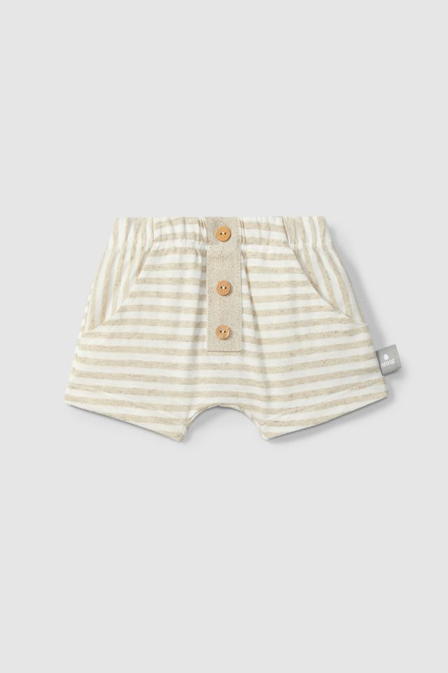 Shorts stripe Linho