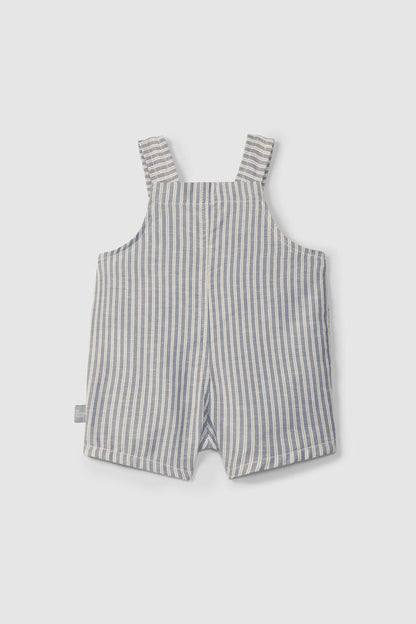 Salopette short Indigo