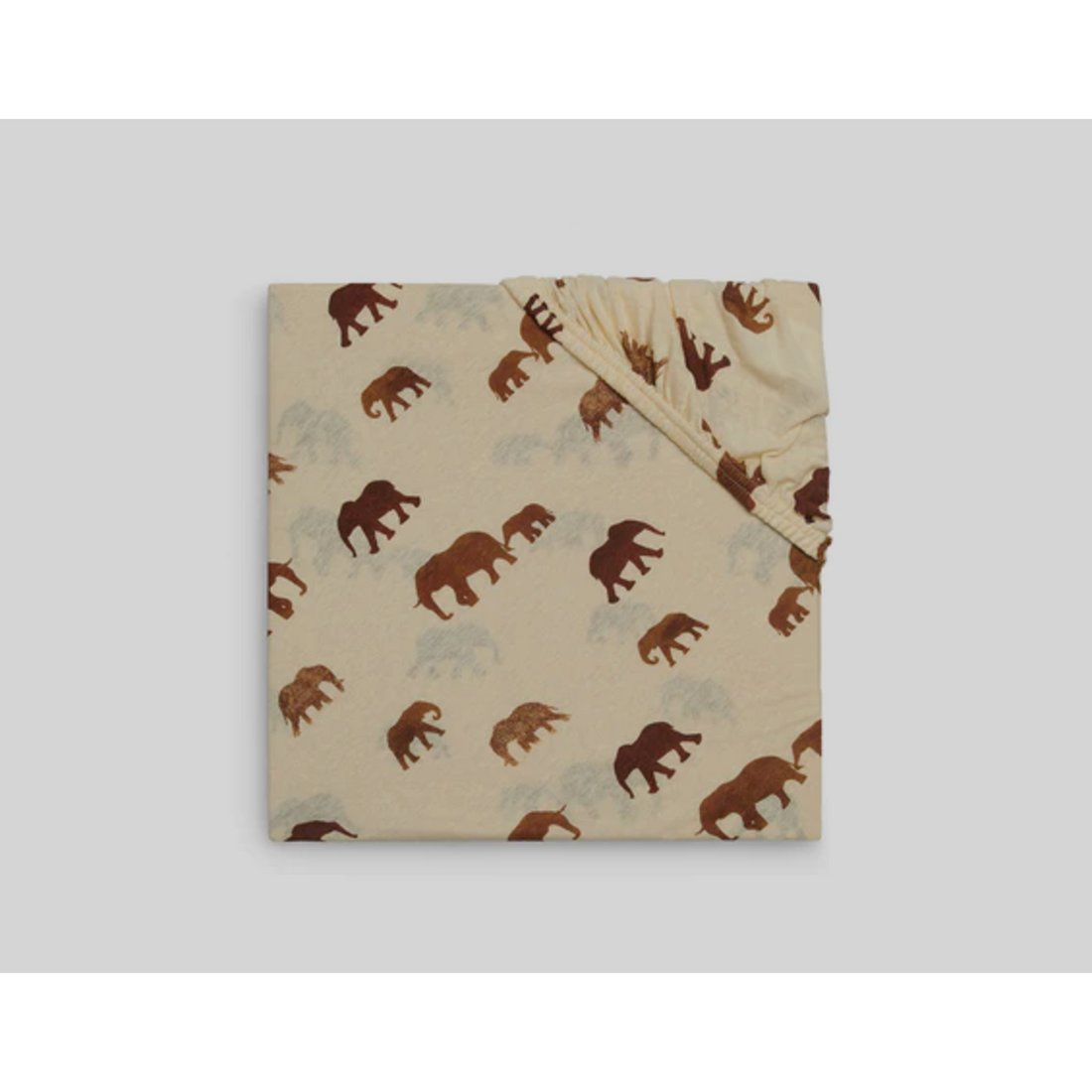 Jollein Hoeslaken Ledikant Jersey 60x120cm - Savannah