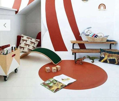 Eeveve round splash mat rust