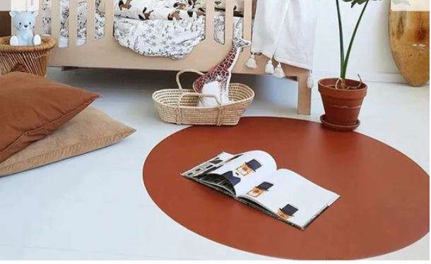 Eeveve round splash mat rust