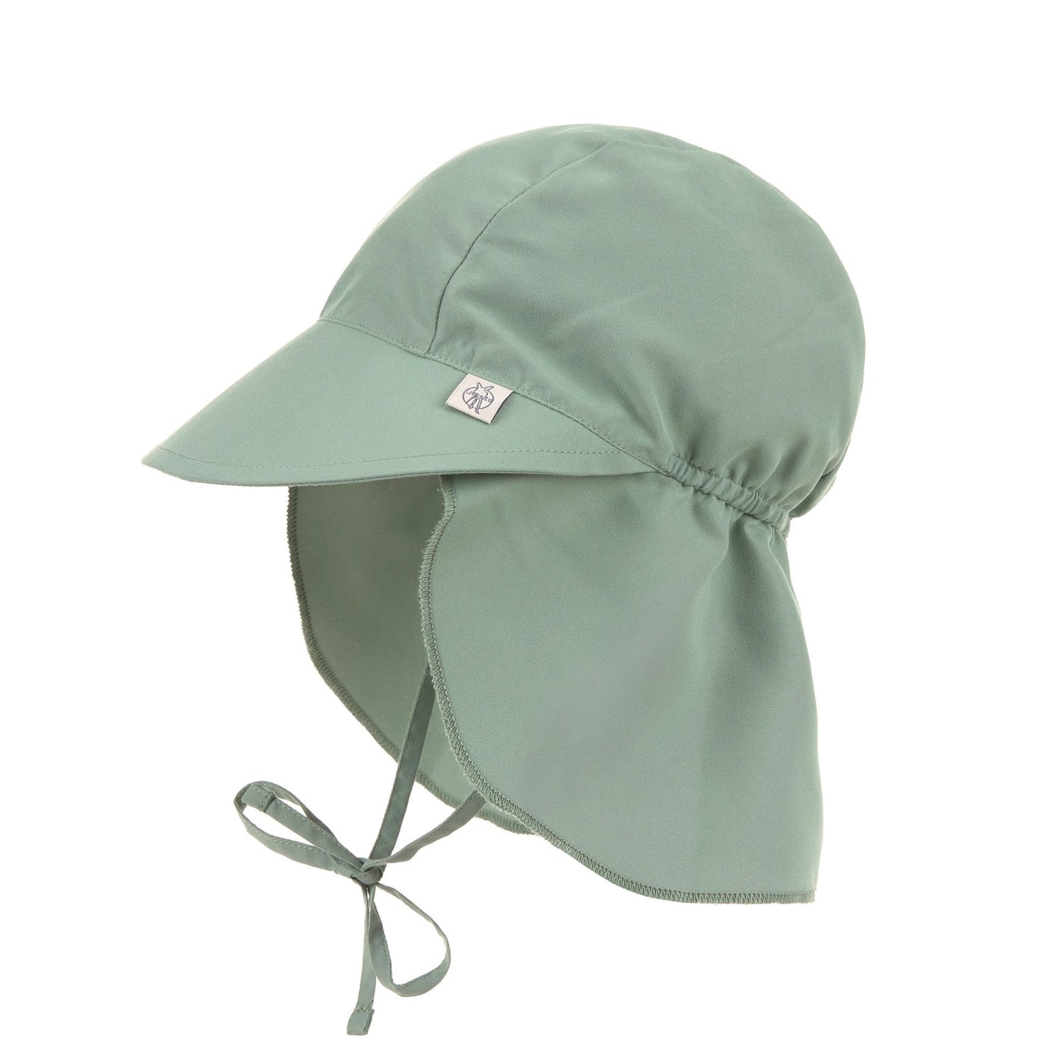 Lässig Zonnehoedje met Nekflap green
