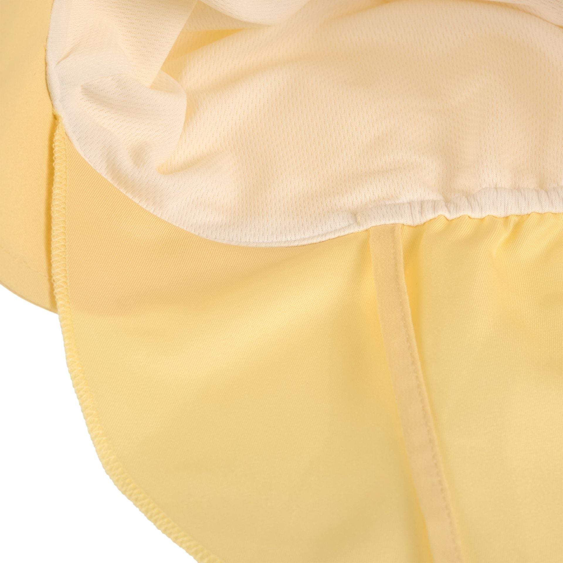 Lässig Zonnehoedje met Nekflap Pale Yellow