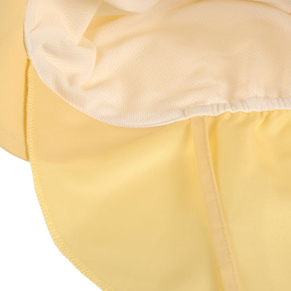 Lässig Zonnehoedje met Nekflap Pale Yellow