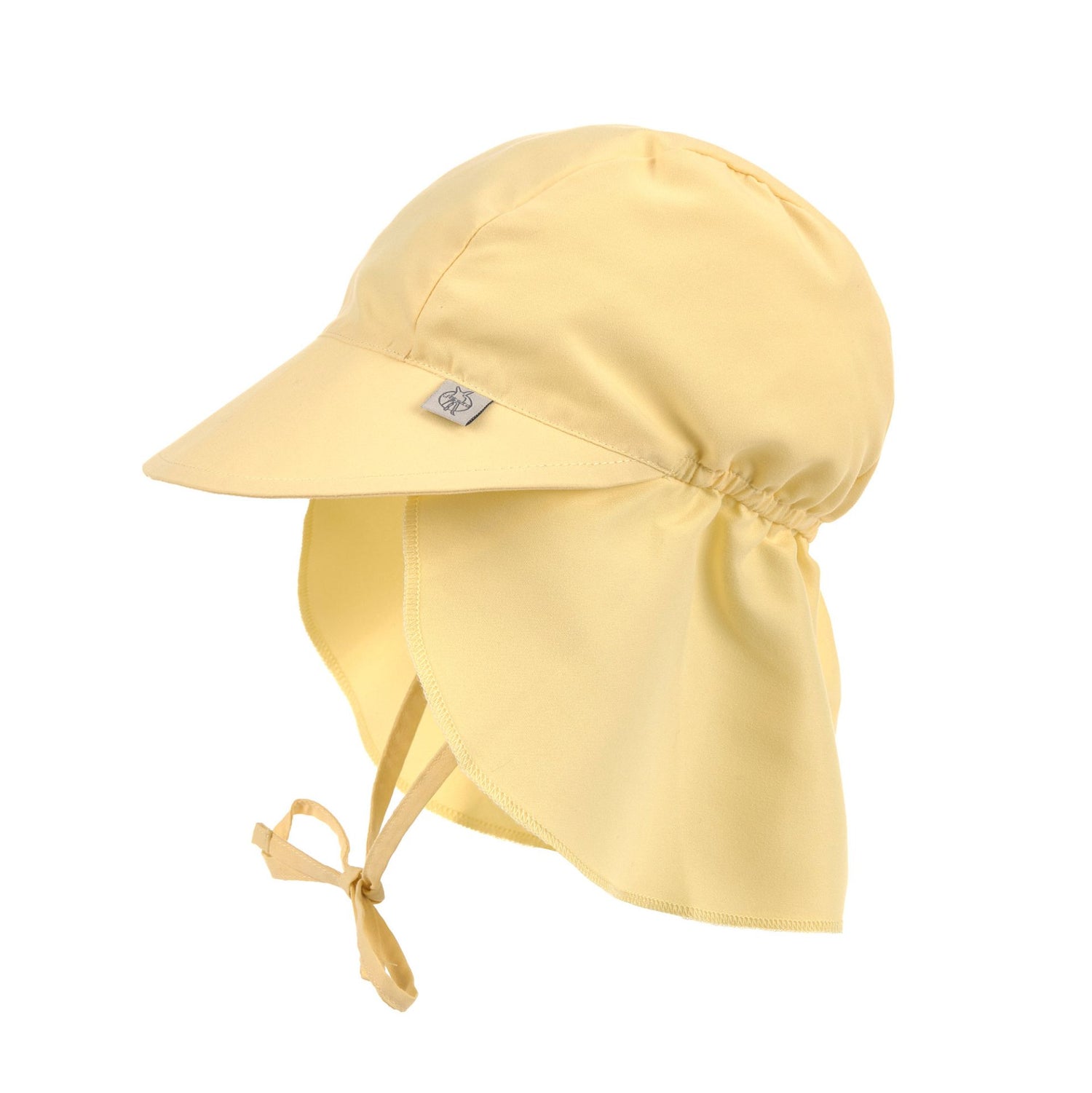 Lässig Zonnehoedje met Nekflap Pale Yellow