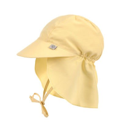 Lässig Zonnehoedje met Nekflap Pale Yellow
