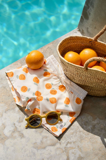 Board short- orange sea salt