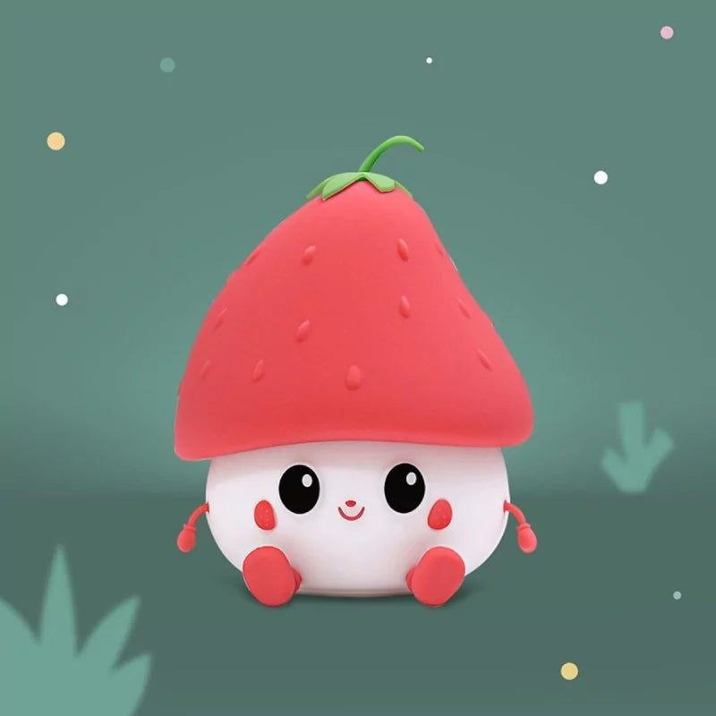 Aardbij nachtlampje