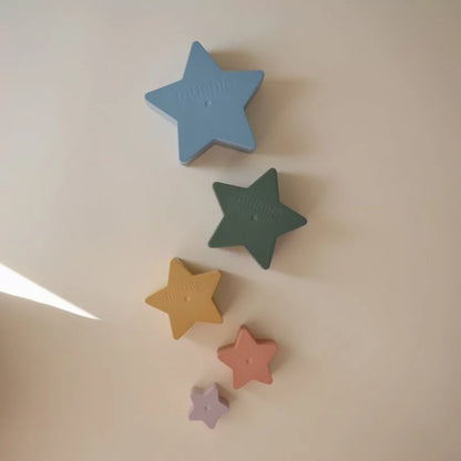 Nesting Stars - Mushie retro