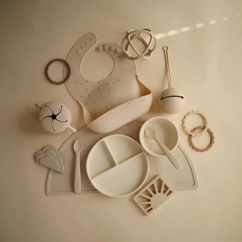 Siliconen Zuigplaat - ivory