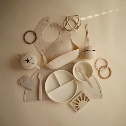 Siliconen Zuigplaat - ivory